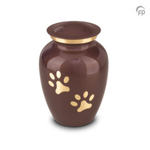 HU 197 L Metaal dierenurn groot