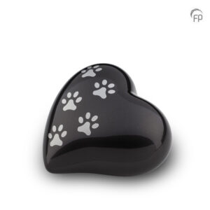 HUH 031 Metaal dieren keepsake hart