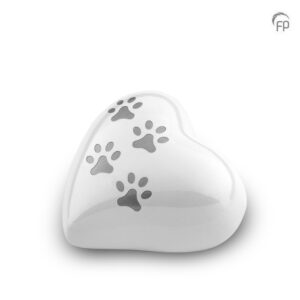 HUH 033 Metaal dieren keepsake hart