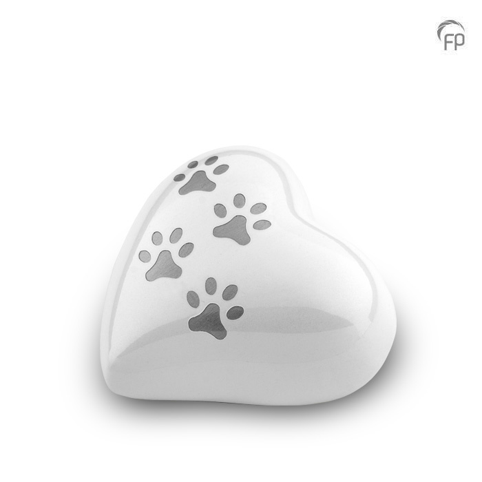 HUH 033 Metaal dieren keepsake hart