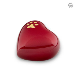 HUH 213 Metaal dieren keepsake hart