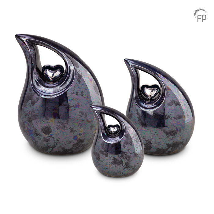KU 007 M Keramische medium urn - Afbeelding 2
