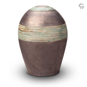 KU 304 Keramische urn metallic