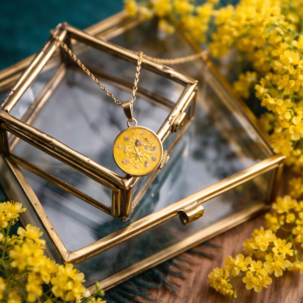 Hanger in de kleur goud